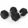 Гантели DFC гексаг. обрезиненная пара DB001-47,5 кг