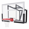 Баскетбольный щит DFC со съёмным регулятором высоты, стекло 6 мм, 110 х 70 см